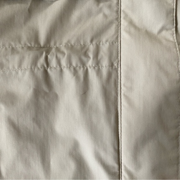 COLUMBIA Beige Long Rain Jacket Size XS - Picture 14 of 14